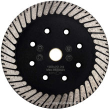 7" Diamond Turbo Granite Cutting Blade For Granite Marble Engineered Stone and Ceramic TIle